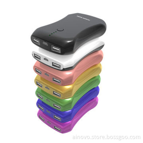 Portable power bank for iPhone 5, dual-USB, 6600mA high capacity
